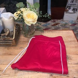 Men’s Red Hollister x Khalid Pants